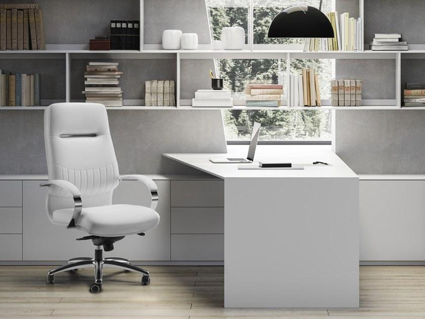 Arte & D Кресло исполнительное на 5 спиц с высокой спинкой Selecta C3020 og / cc3020 og  - Вид №1