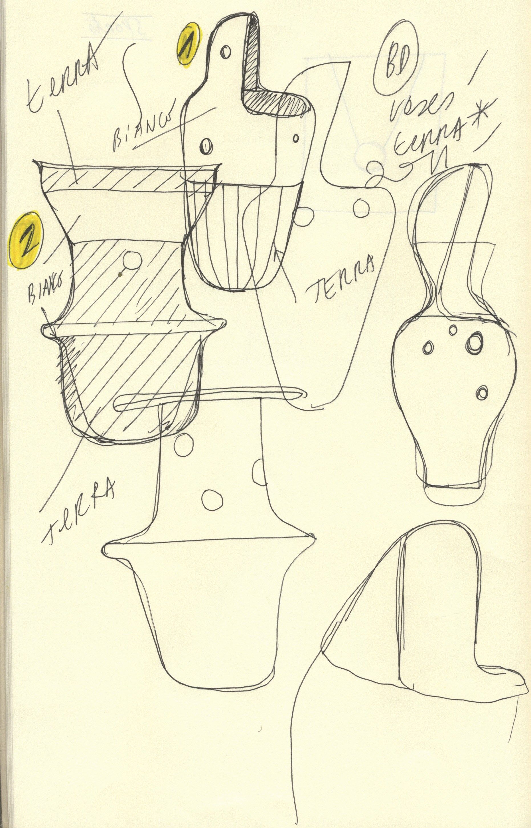 Низкий терракотовый садовый горшок BD Barcelona GARDENIAS N.4 ARCH-00103459 - Вид №10