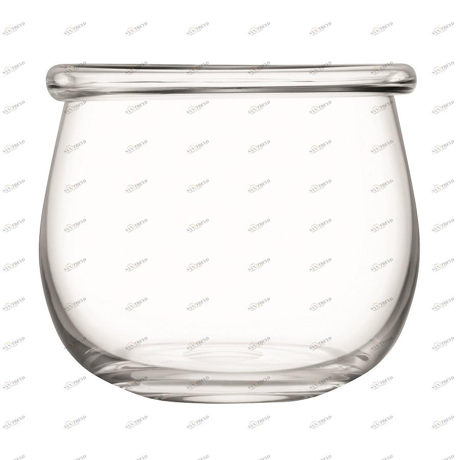 Ваза стеклянная прозрачная 15 см Collar LSA INTERNATIONAL - 300595 Прозрачный 