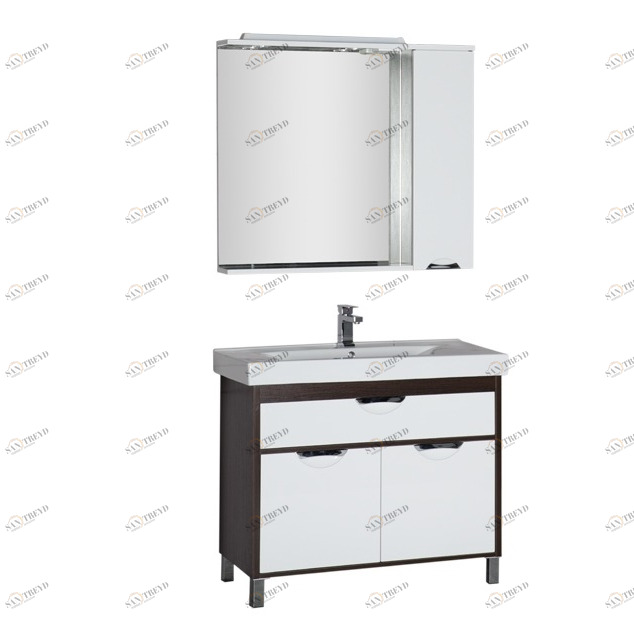 Комплект мебели Aquanet Гретта 100 венге 00172223