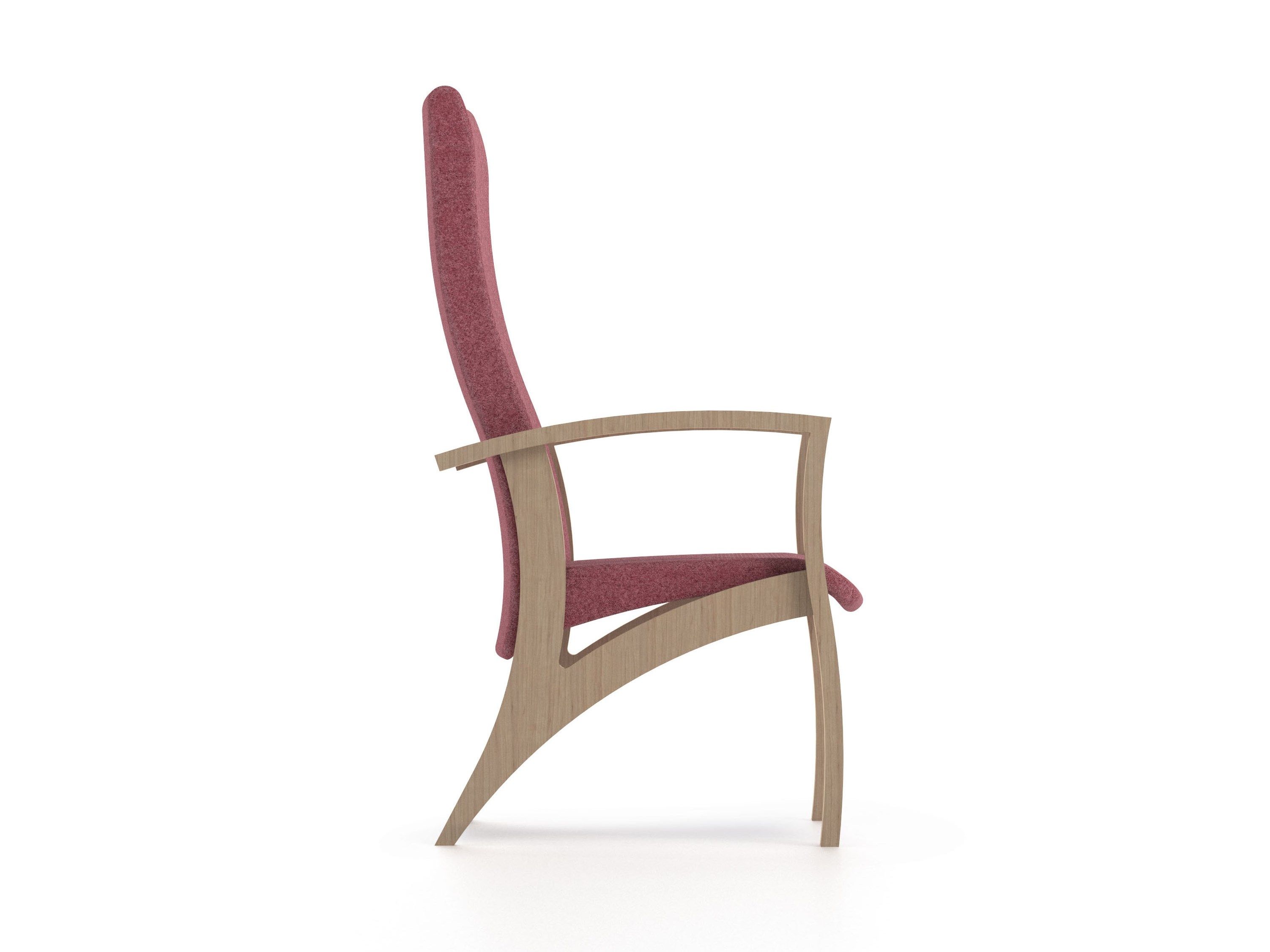 Стул из ткани с высокой спинкой PIAVAL THEOREMA-Health &amp ARCH-00104986 - Вид №2