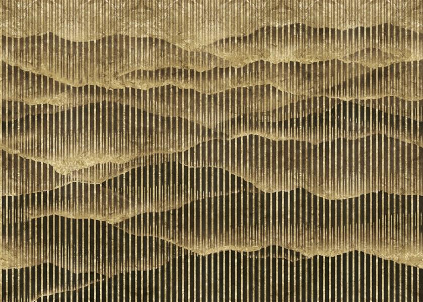 Inkiostro Bianco Сусальное золото обои с пейзажами Goldenwall 2020 Inkqwmg2001,2,3,4 - Вид №4