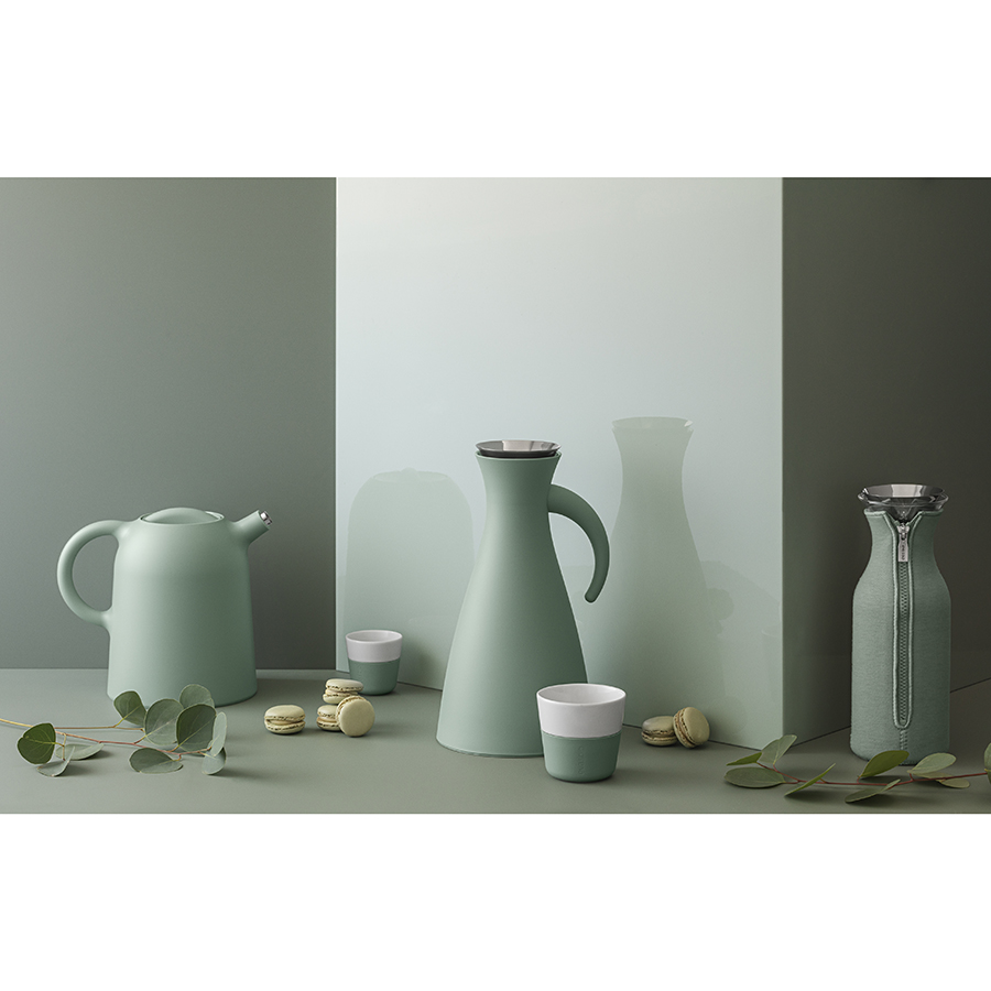 502826 Термокувшин vacuum 1 л высокий светло-зеленый Eva Solo  - Вид №1