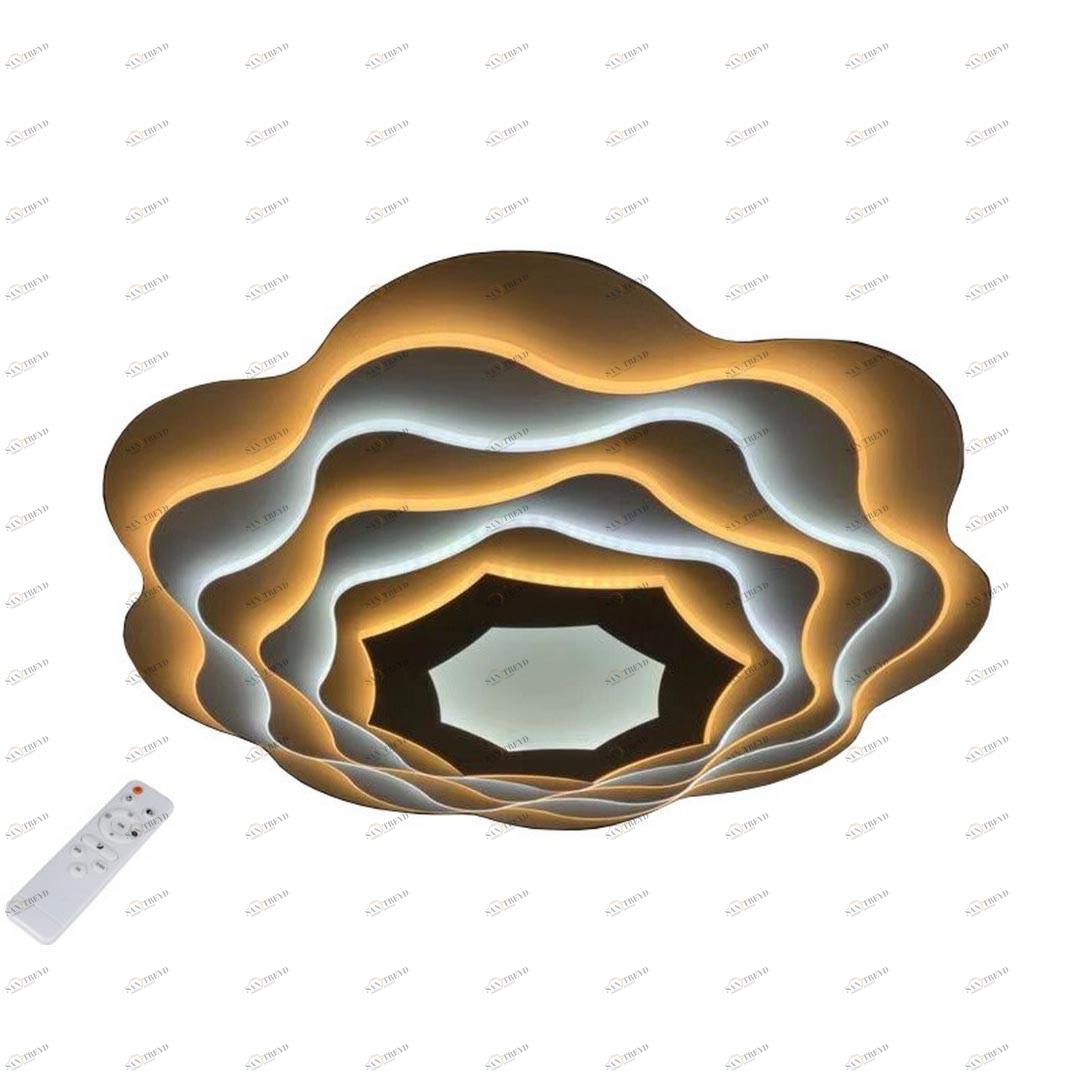 Потолочный светодиодный светильник Omnilux Pulsano OML-07007-90 OMNILUX PULSANO 276945 Белый;желтый;черный 