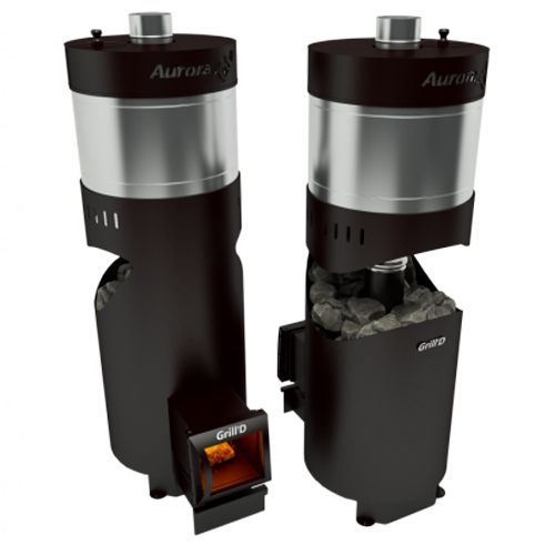 Печь для бани GRILL'D Aurora TRIO A 160 Long с баком для воды 6148 - Вид №1