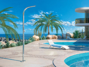 Открытый душ из нержавеющей стали