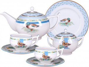 10621199 Императорский фарфоровый завод Сервиз чайный 6/20  "Уткина заводь" "Кострома"