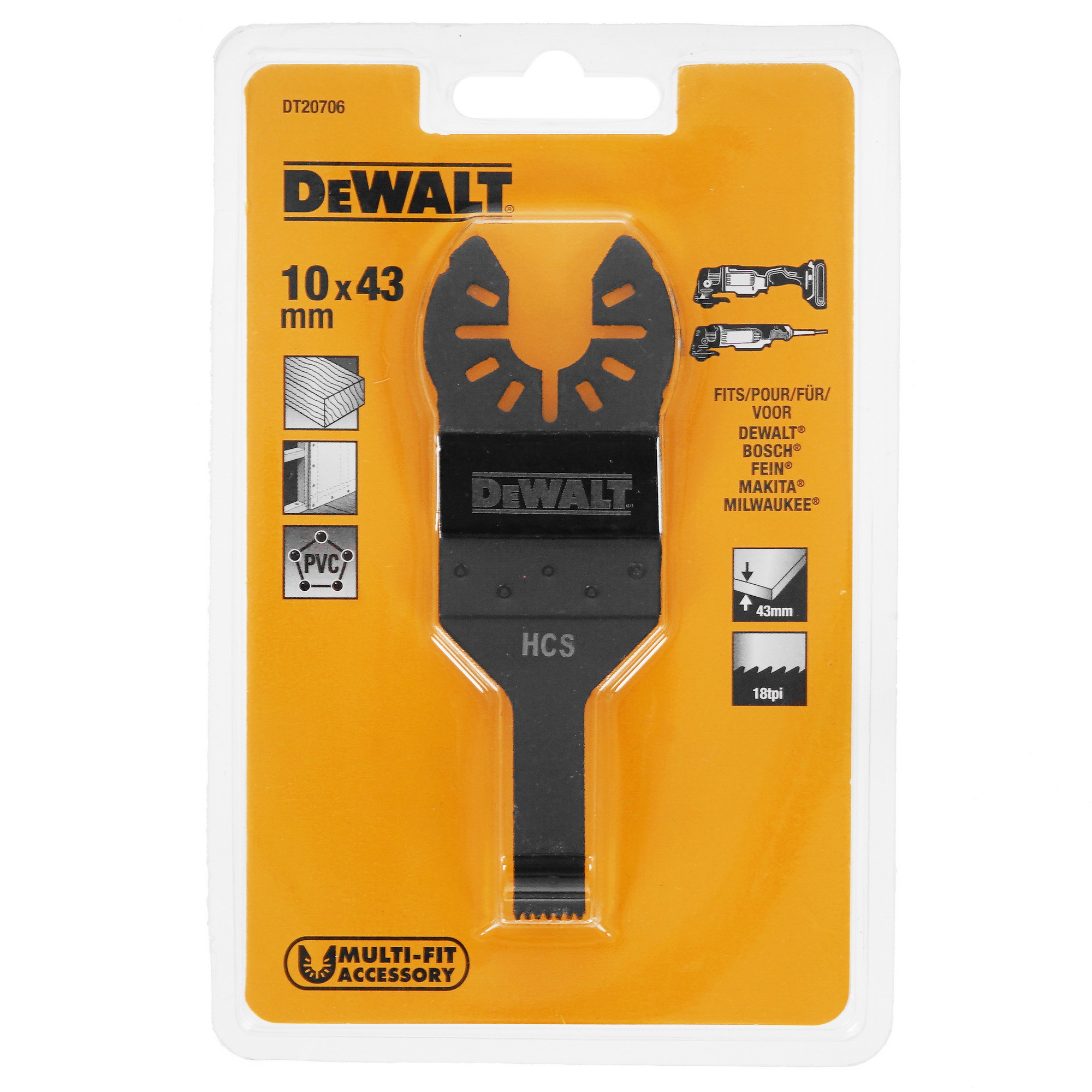 Насадка для реноватора/мфи DeWalt DT20706 5303580 STDN-0084799