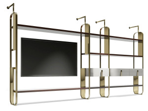 Изготовленная на заказ металлическая стена