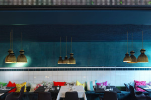 Ткань подвесной светильник