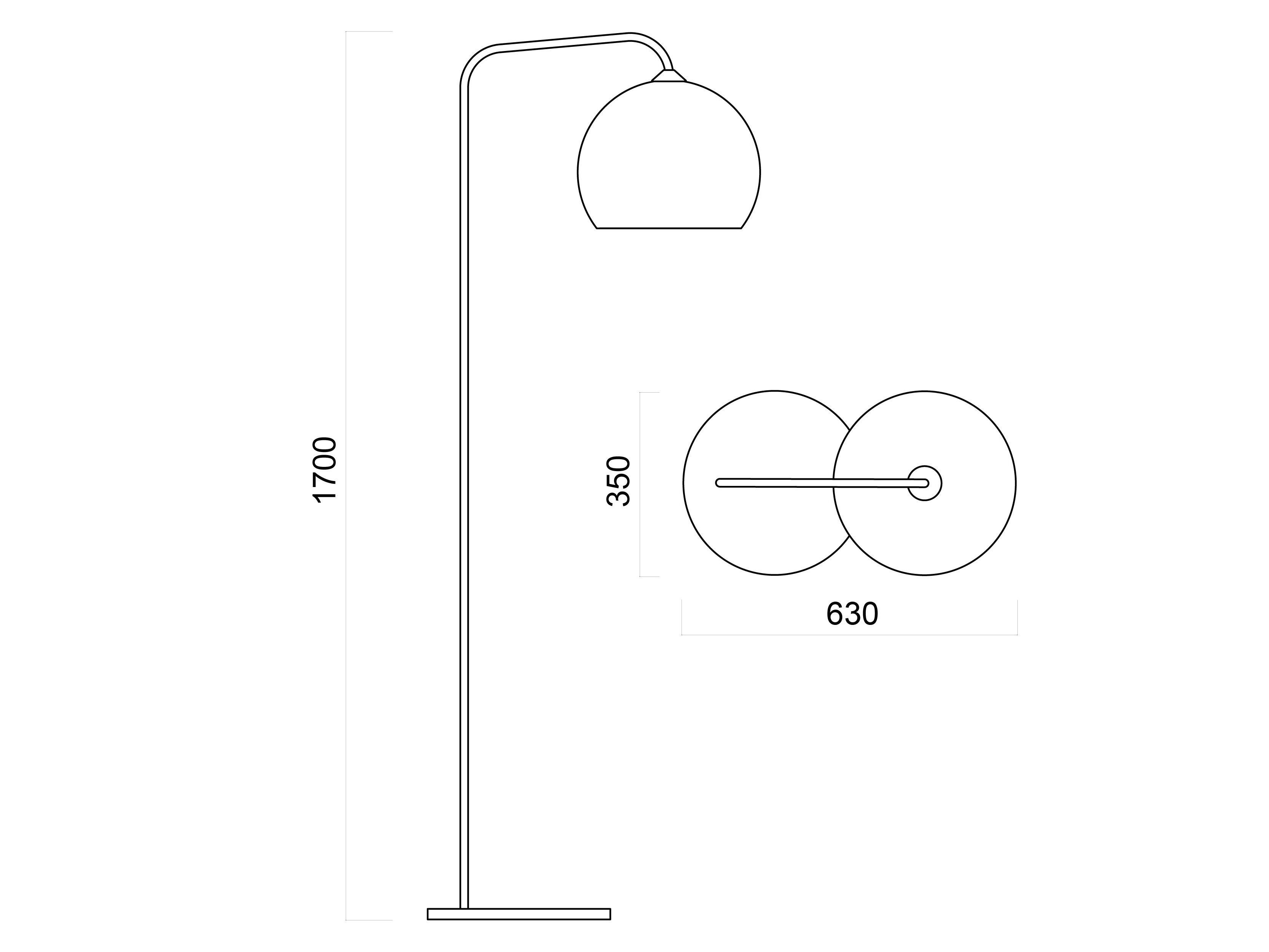 Галогенная напольная лампа WayPoint Joe ARCH-00117354 - Вид №24