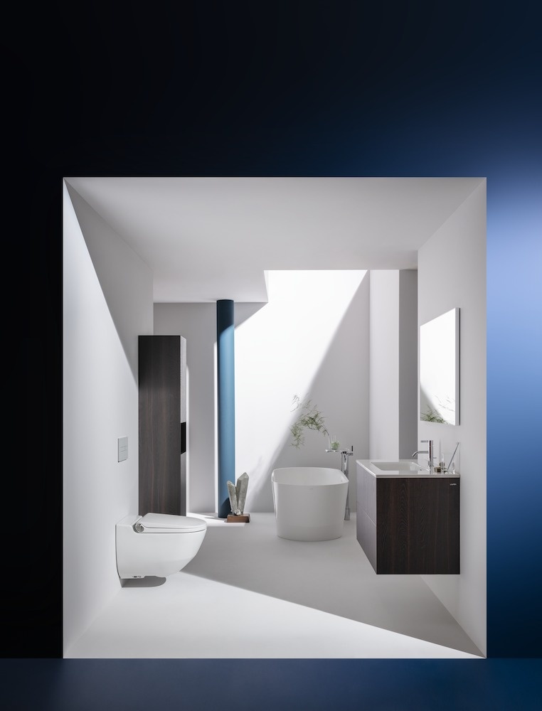 H4027011109991 Шкафчик высокий - левый с 2 дверцами и открытой полкой LAUFEN PRO - Вид №5