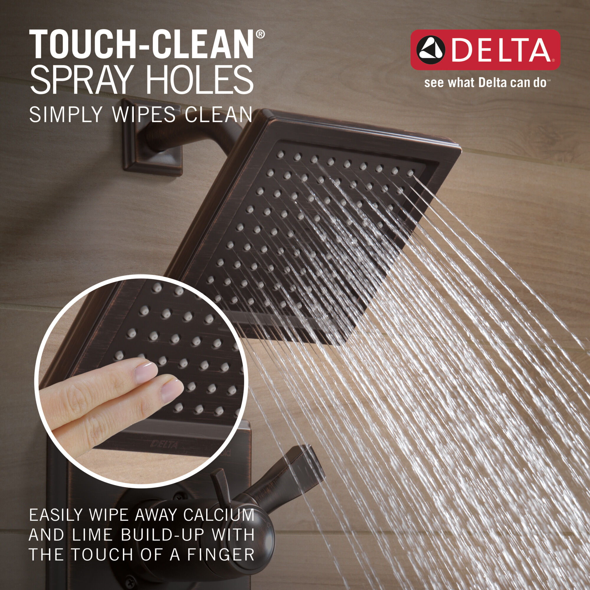 T14251-RB-WE Облицовка для душа Monitor® серии 14 Delta Faucet Dryden Венецианская бронза  - Вид №2