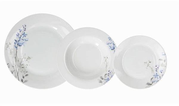 Набор тарелок Olimpia Lavender 18 шт Tognana OM070185719
