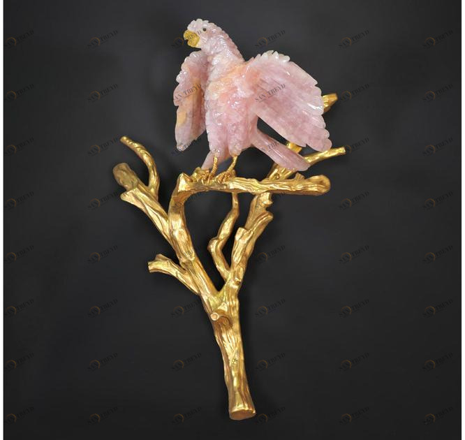 Tisserant Бронзовый настенный светильник Cristallo di rocca sun-id-1406114