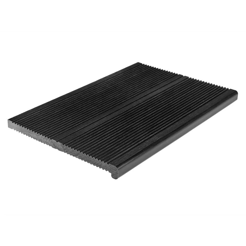 Ступень Groentec прямая ДПК 320x30x4000 мм цвет антрацит STLM-2113943