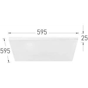 Светодиодная панель Эра SPO-1-50-6K-M для офисов и общественных помещений 89437747
