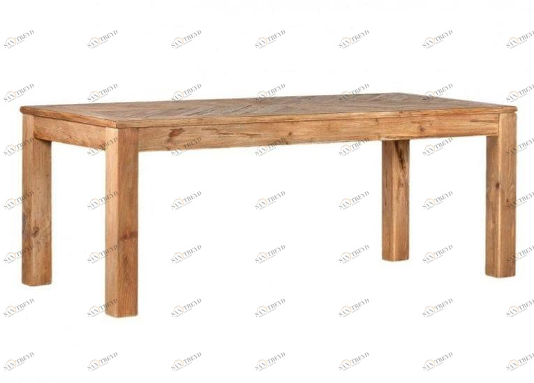 Arrediorg.it® Прямоугольный кухонный стол из массива дерева Woodside Ah710 table 