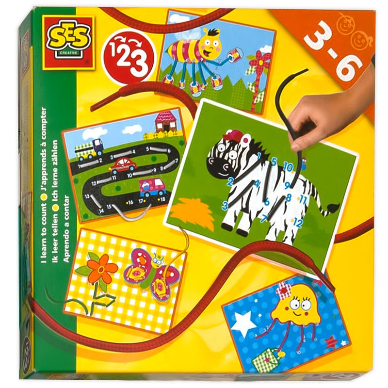14826 _Набор "Учусь считать" SES 