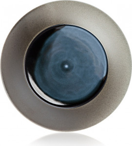 10586020 Hering Berlin Блюдо круглое Hering Berlin "Безмолвие. Металл" 37см Фарфор