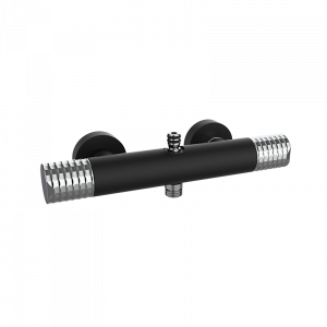 75435752 PREMIUM Черный термостатический душ с вверх способом Черный GRB MIXERS