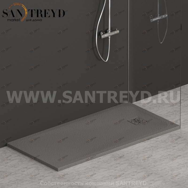 DP14070502 Душевой поддон 140х70 см цвет Агат Globo DOCCIAPIETRA Италия Ceramica Globo