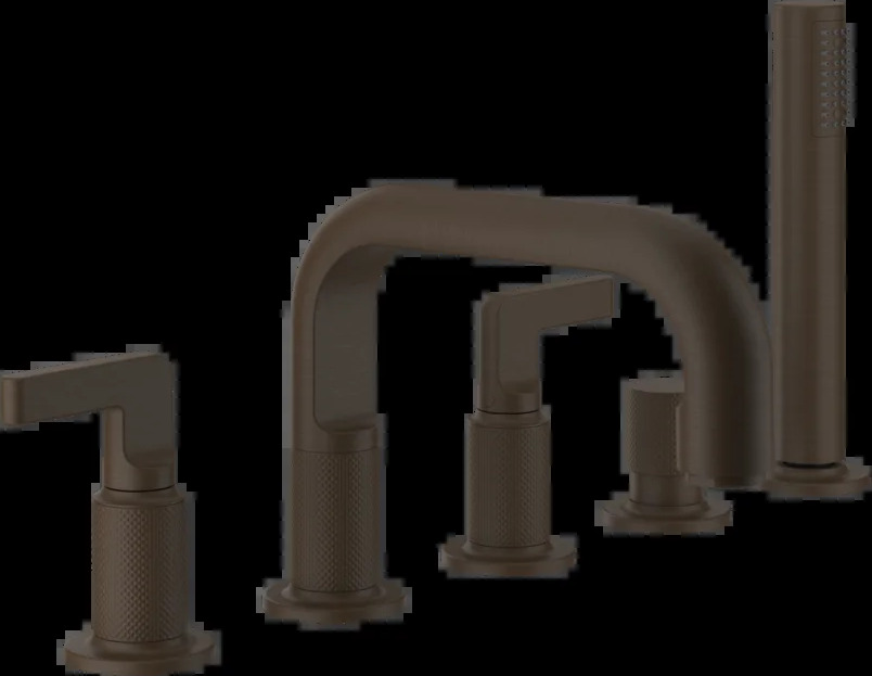 Смеситель для ванны 58040 845 Gessi Inciso ТЕМНАЯ БРОНЗА