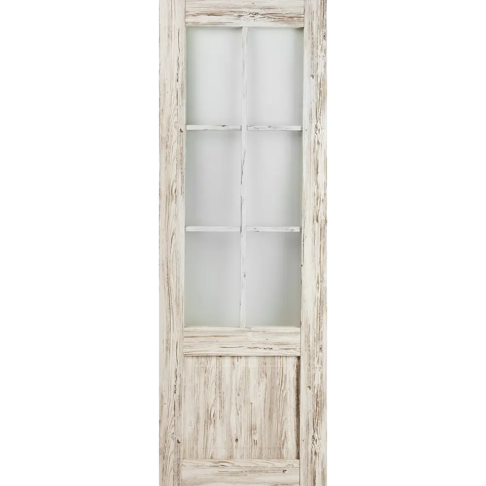 Дверь межкомнатная Рустик остеклённая ПВХ цвет северная сосна 80x200 см МАРИО РИОЛИ STLM-2084827 - Вид №5