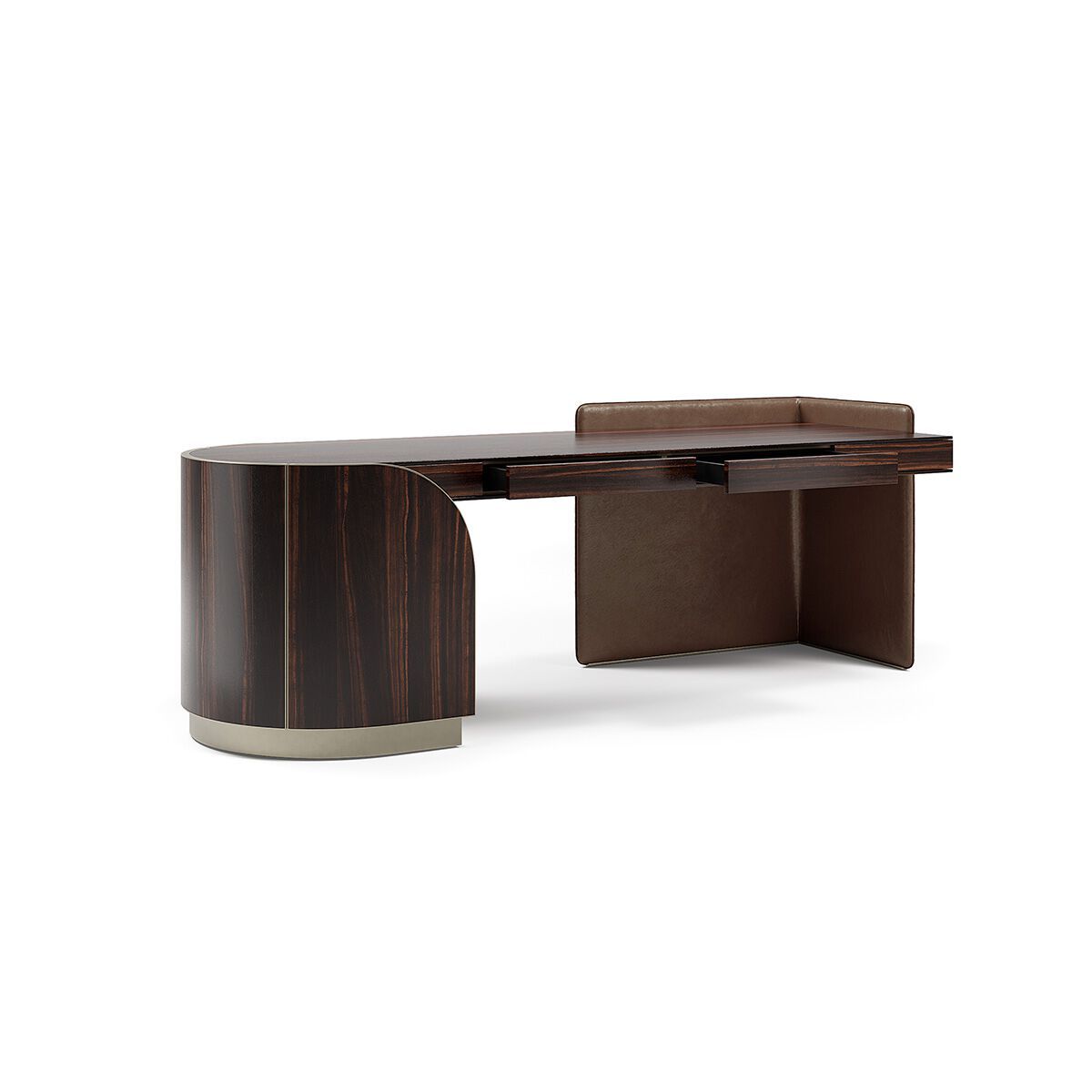 Кожаный стол с ящиками Capital Collection Duna ARCH-00135864 - Вид №8