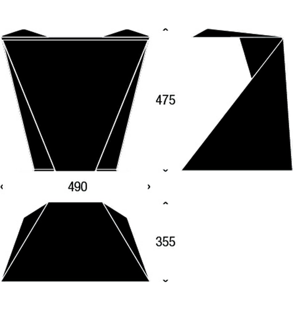 FROST Табурет FLASH » черный Алюминий Черный W7001-B  - Вид №2