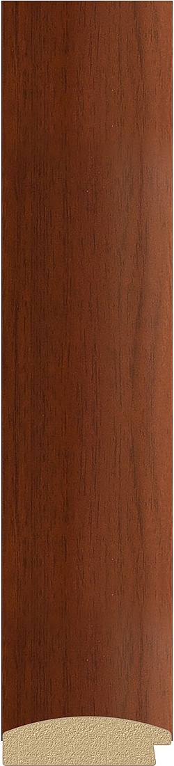 BY 3991 Зеркало в багетной раме - орех 65 mm EVOFORM Octagon - Вид №3