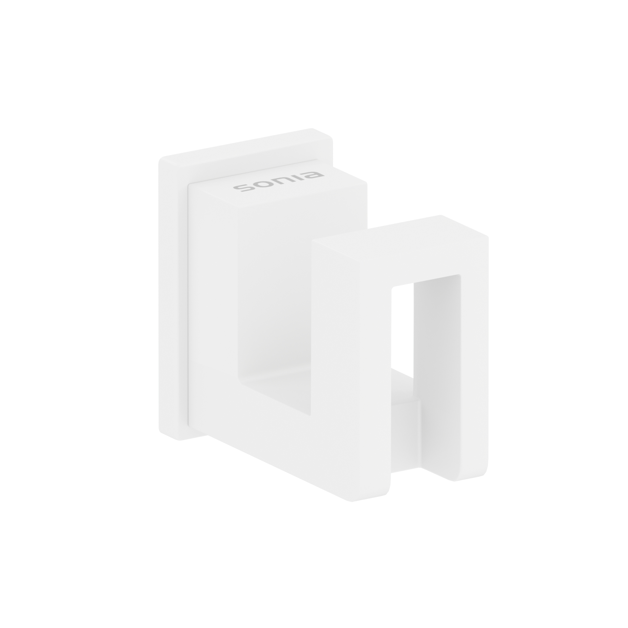 186440 Крючок 4 см цвет Белый Sonia S-CUBE Испания