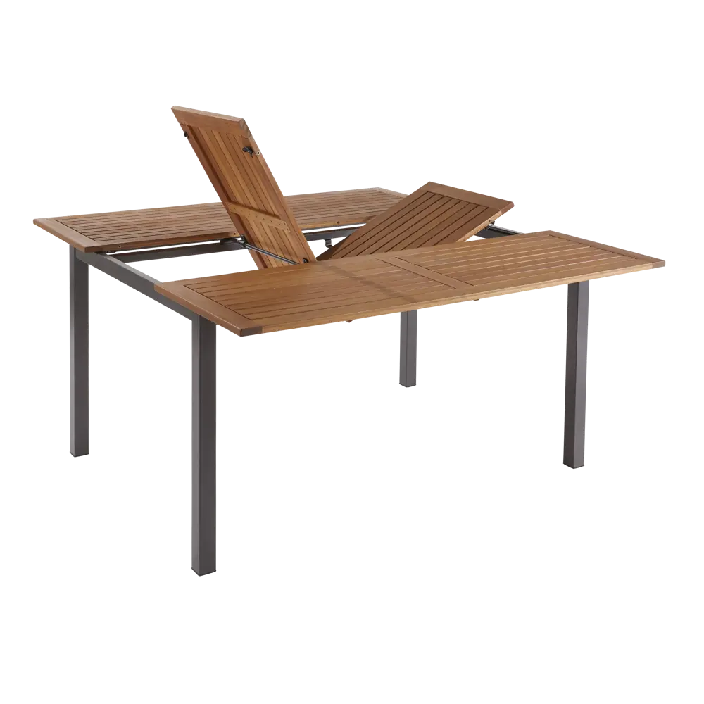 Стол NATERIAL Oris раздвижной для сада с эвкалиптовой столешницей 83984498 STLM-0045797 - Вид №6