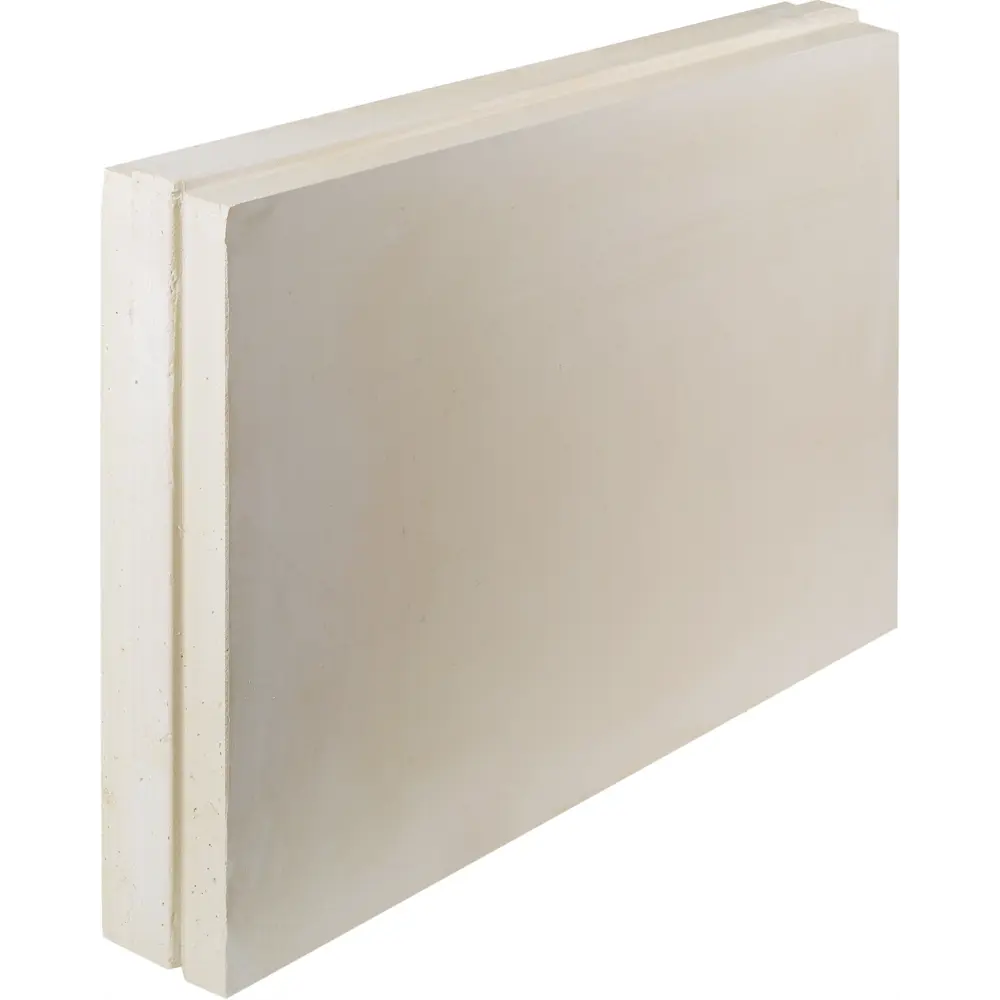 Плита гипсовая пазогребневая (ПГП) Волма 667x500x100 мм полнотелая STLM-2150565