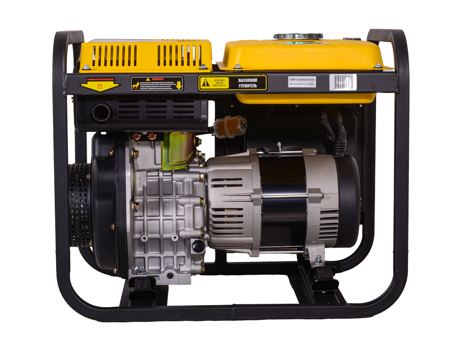 Электрогенератор  дизельный  Huter LDG 5000L 9100485 STDN-0016182 - Вид №3