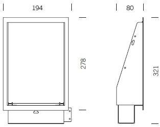 Olev Встраиваемый светодиодный настенный светильник непрямого света sun-id-1442902 - Вид №3