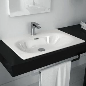 43327 Накладная раковина под столешницу  овальная Ceramica Hidra