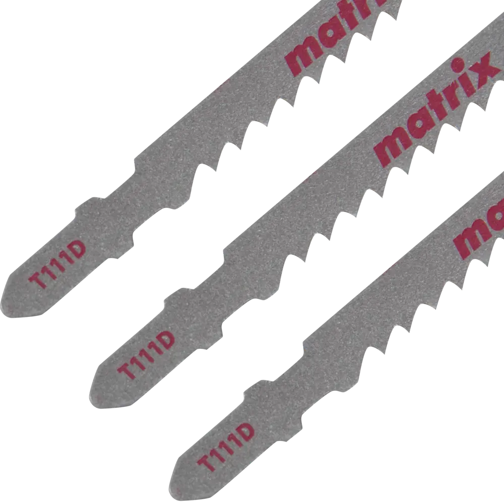 Пилка для лобзика по дереву Matrix T111D чистый рез, 3 шт. 84865370 STLM-2080946  - Вид №2