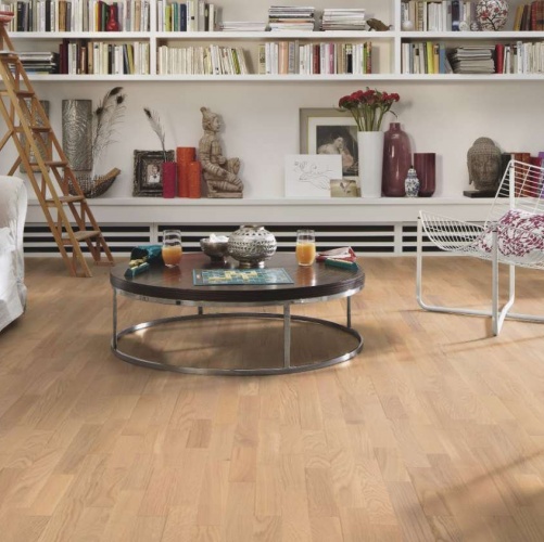 Паркетная доска Meister PС 400 Style Чистый 8262 Дуб Натур с брашью (Текстурированная) 2400х200 мм 2300200063 - Вид №4