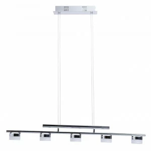 Подвесной светодиодный светильник De Markt Гэлэкси 632010905 DE MARKT ДИЗАЙНЕРСКИЕ, ГЭЛЭКСИ 201225 Хром