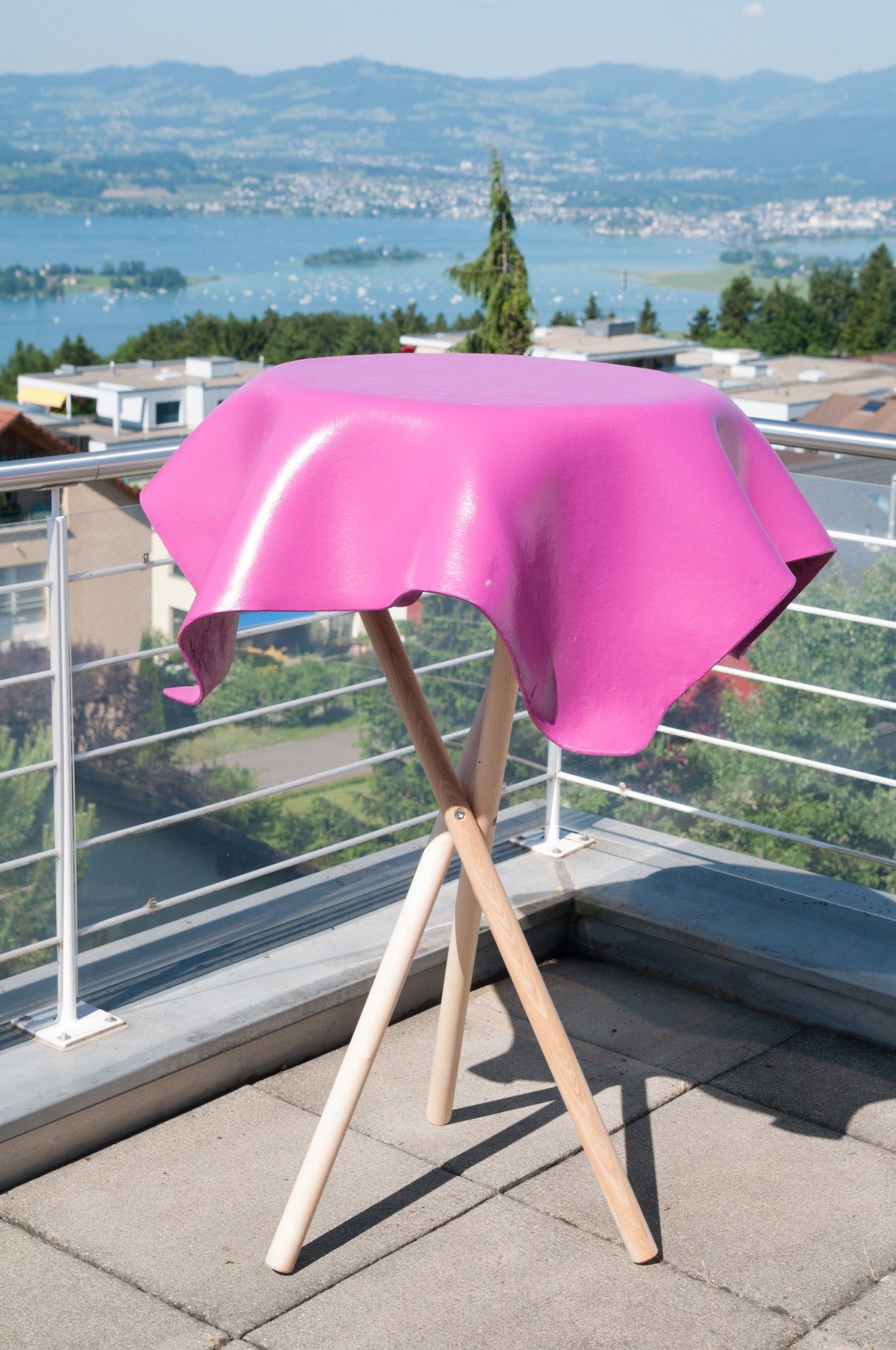 Бетонный низкий садовый столик SWISSPEARL дизайн ARCH-00084598 - Вид №6