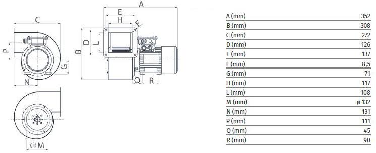 Vortice Центробежный аспиратор Vorticent c e 30327 - Вид №4