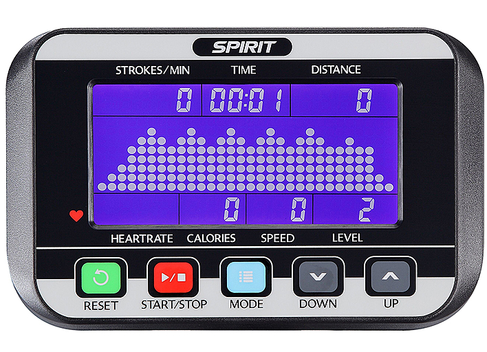 CRW800 Гребной тренажер spirit fitness crw800 Spirit Fitness  - Вид №1