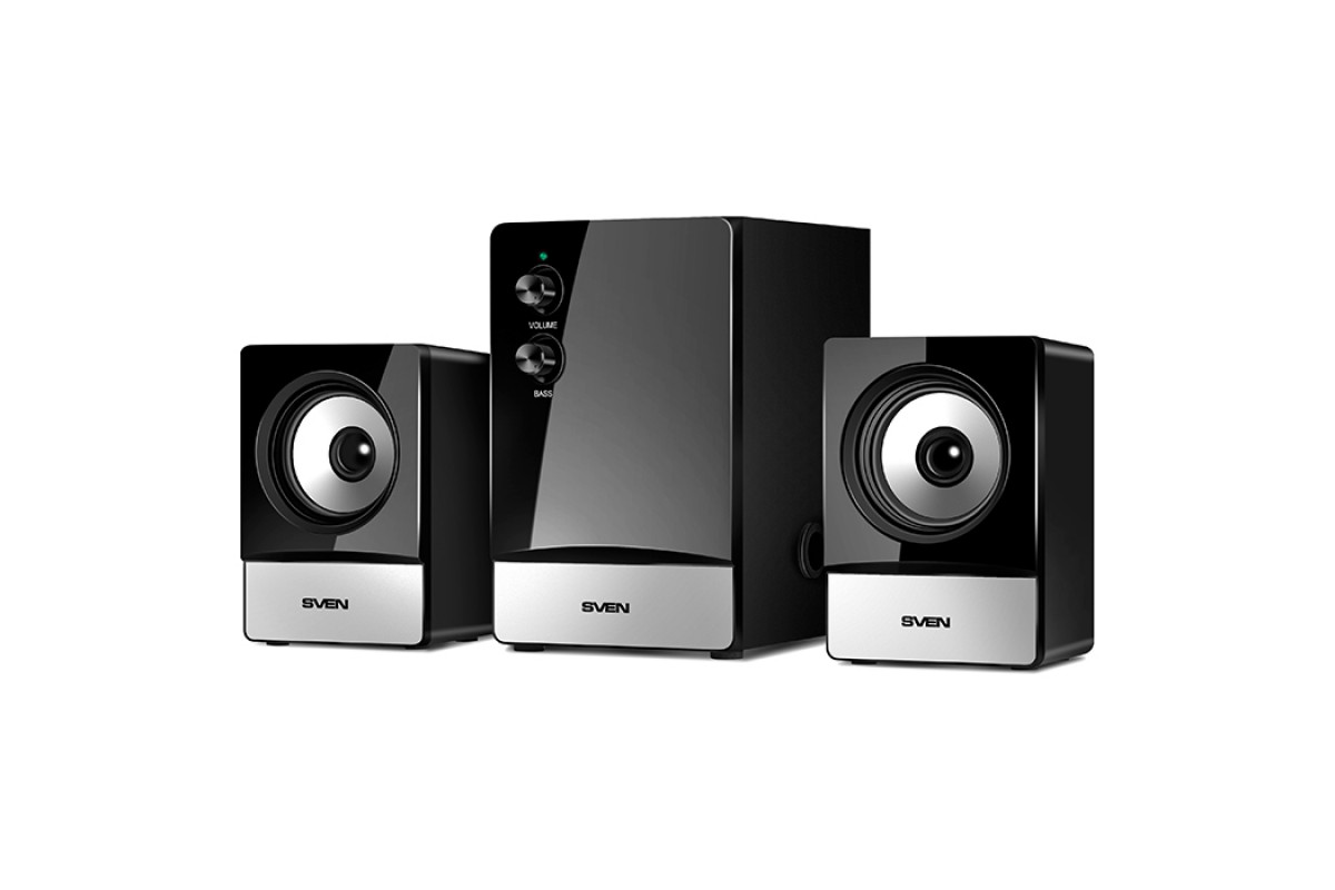 SV-012861 ms-90, чёрный, акустическая система 2.1, мощность(rms): 5 вт+2x.2.5 вт Sven Santreyd  - Вид №3
