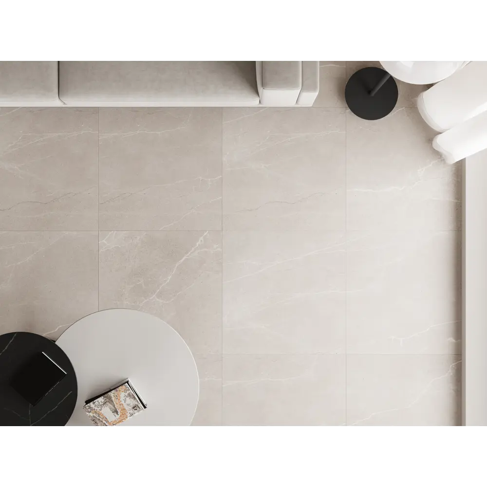 Глазурованный керамогранит Gracia Ceramica Briar E5241D14201, 60x60 см 1.44 м² матовый цвет бежевый STLM-2192890 - Вид №2