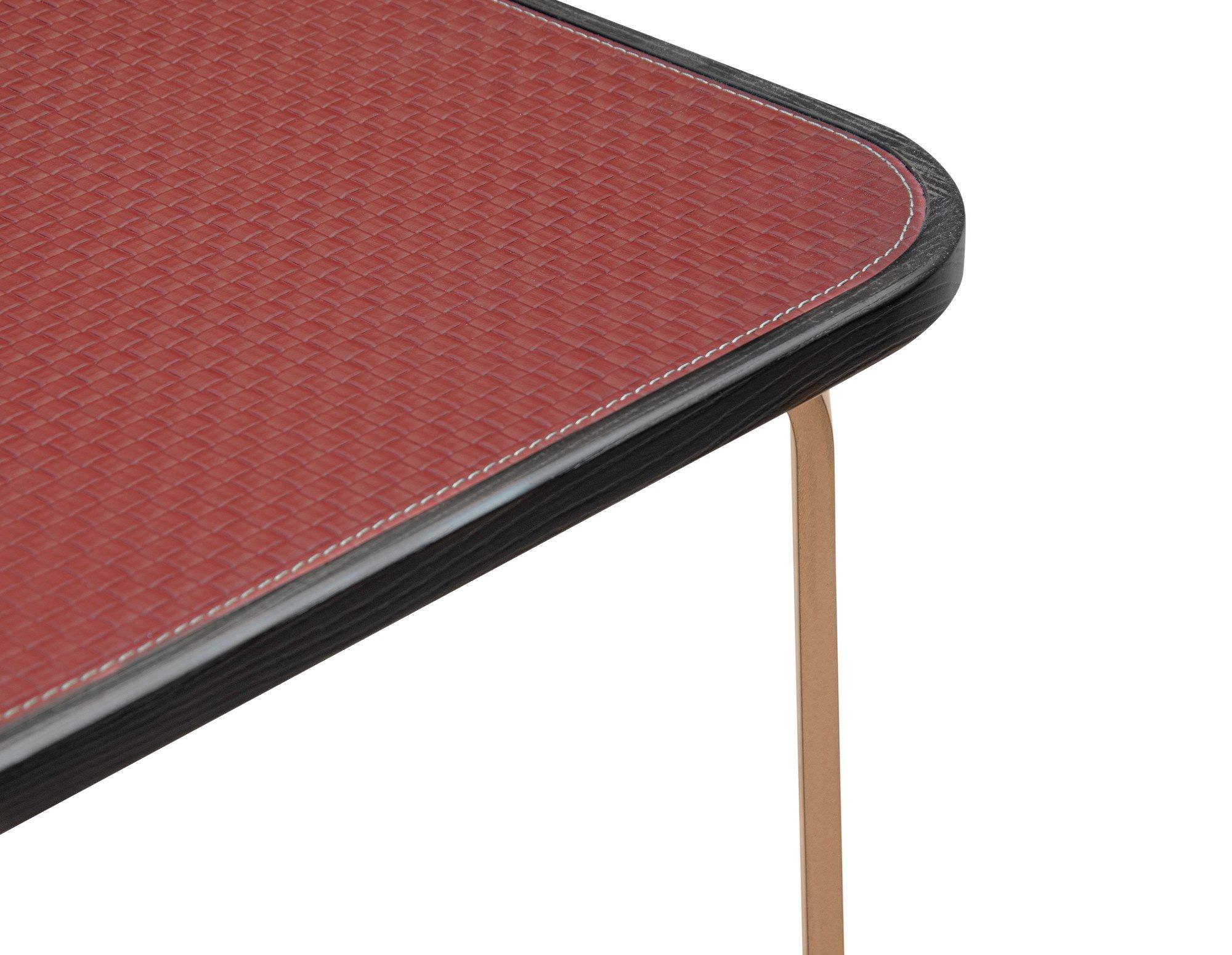 Квадратный кожаный журнальный столик Formitalia ARCH-00056789 - Вид №6