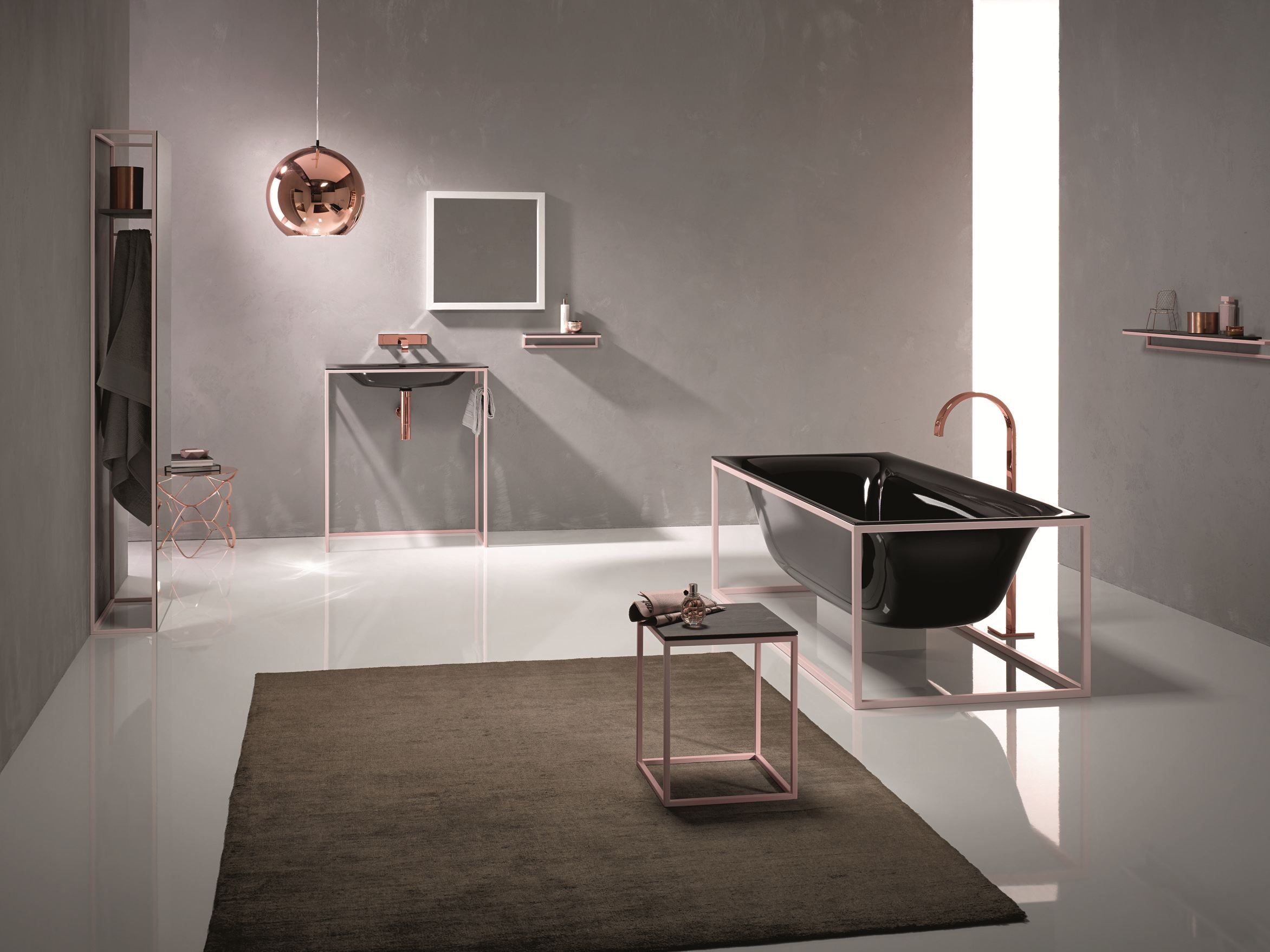 Одинарный прямоугольный умывальник из эмалированной стали Bette BetteLux Shape ARCH-00056760 - Вид №5