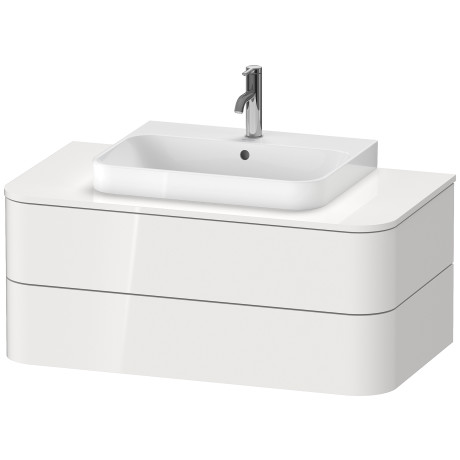 HP497107575 Happy D.2 Plus Тумбочка для подвесной консоли Лен, декор Duravit - Вид №2