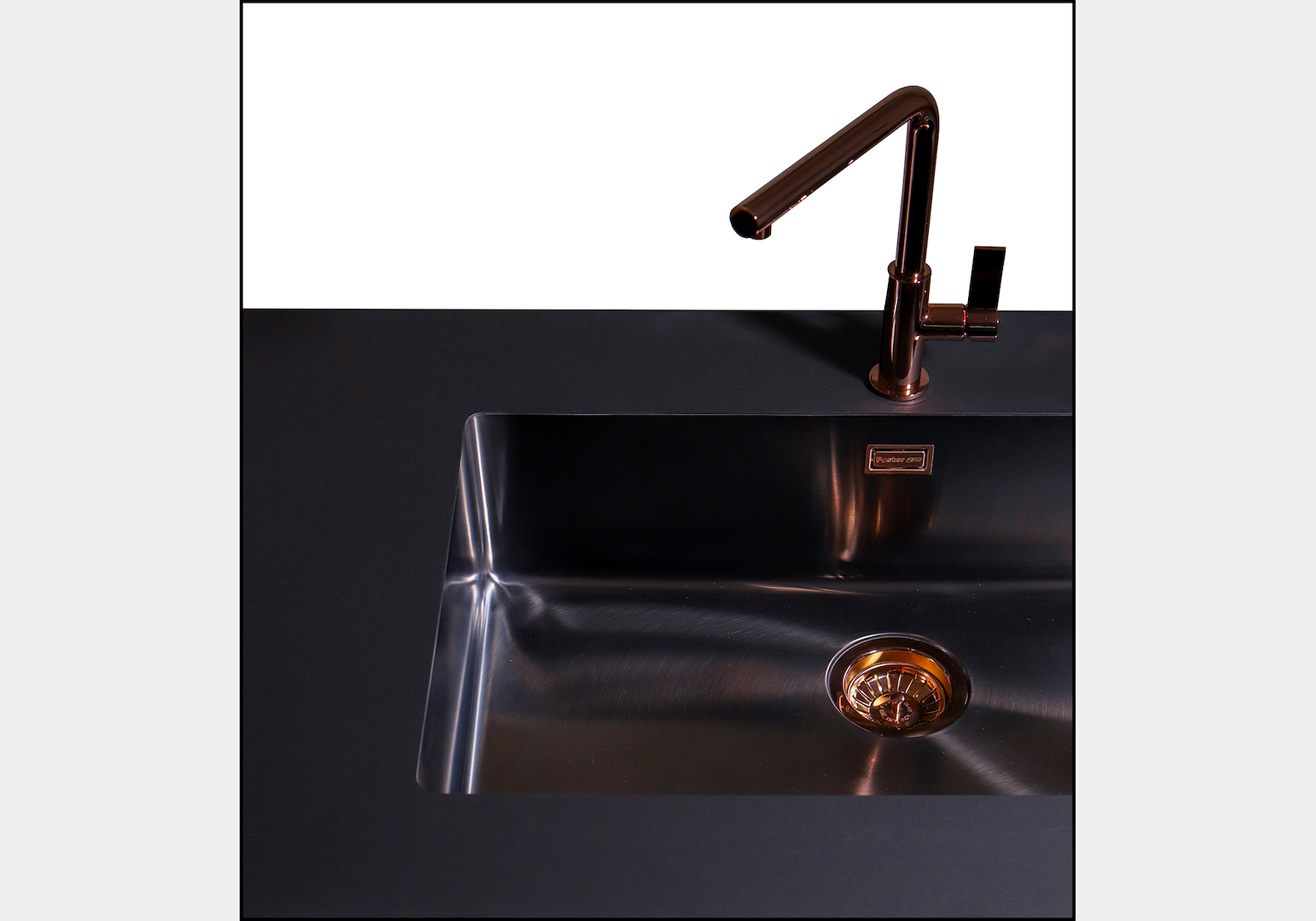 4155016 Раковина Phantom Edge Gun Metal - 4155016 Fosterspa  - Вид №2