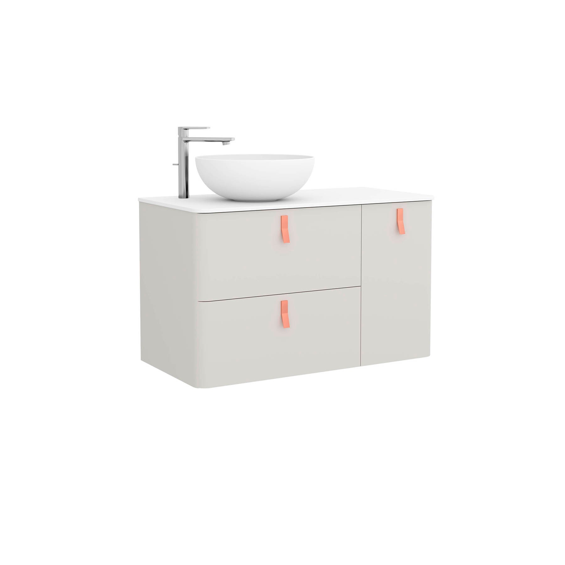 24605 SALGAR Мебель для умывальника UNIIQ 900 правая НАТА Ната  - Вид №2